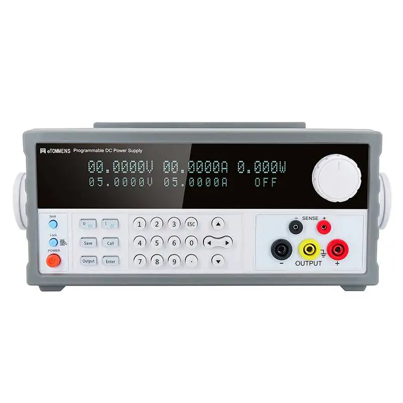 eTOMMENS 6-Digit VFD Screen 0~300V Programmable Linear Power Supply eTM-L303SPV+/L305SPV+/L3010SPV+/L603SPV+/L605SPV+/L1501SPV+