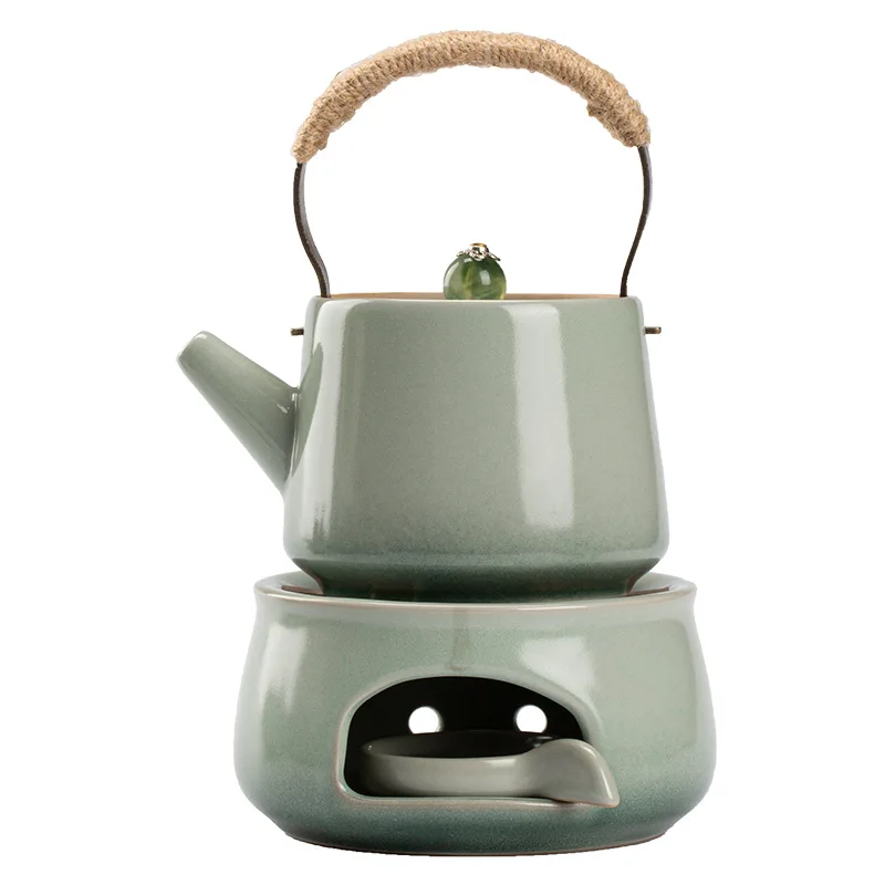 

Creative ash-ceramic warm tea stove teapot candle cooking stove flower tea warm small warm accessories