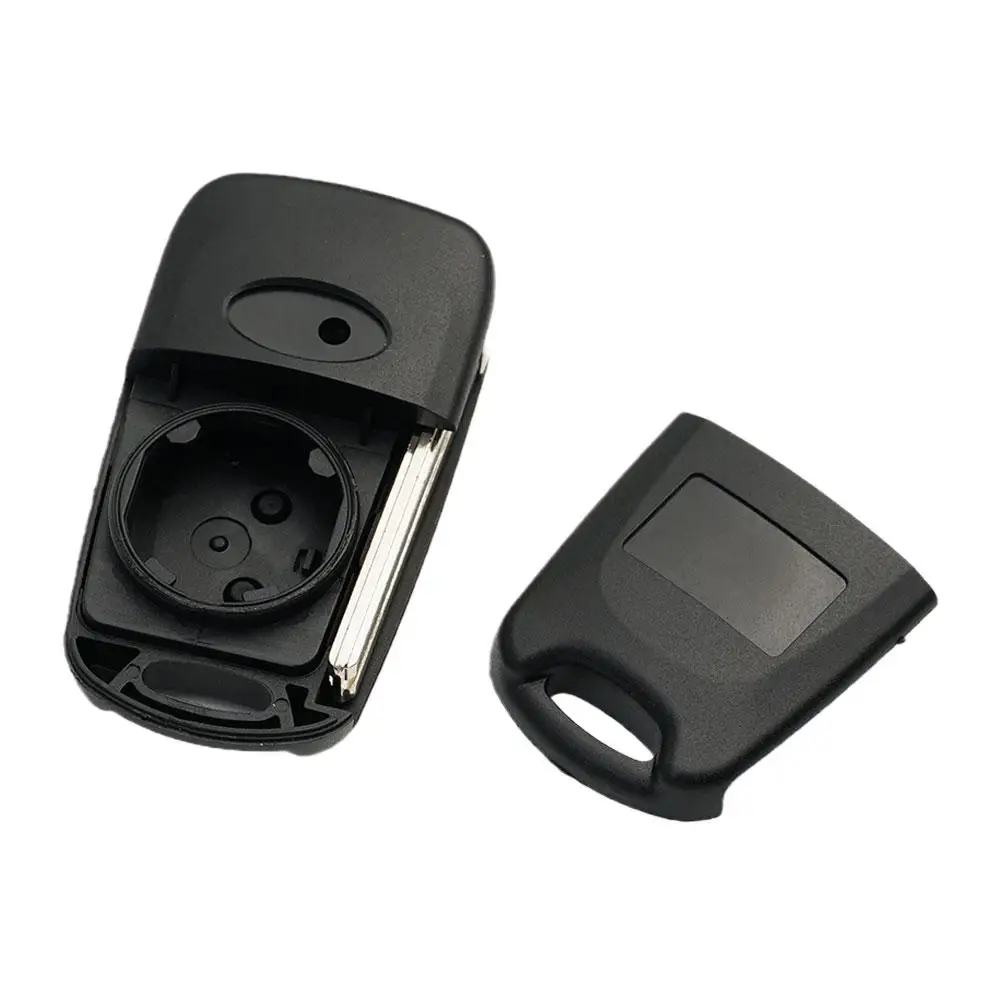 

Сменный корпус автомобильного ключа, откидной чехол с дистанционным управлением для Kia Hyundai, резиновая накладка, наклейка с логотипом, складные аксессуары X7I8