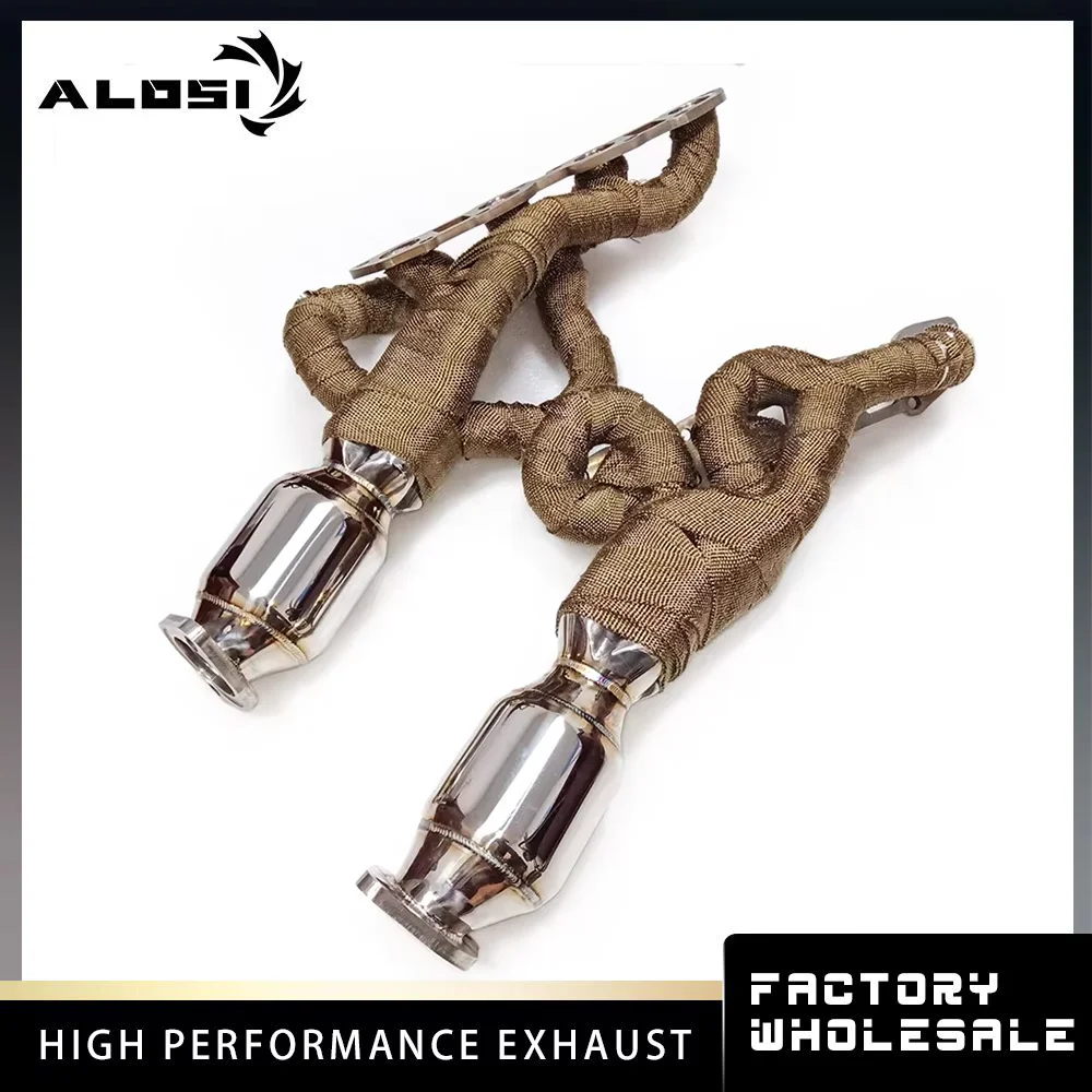 For Lexus RCF 5.0 V8 2014-2019Exhaust Manifold Header High Performance Exhaust Tuning Racing Performance Power Enhancement