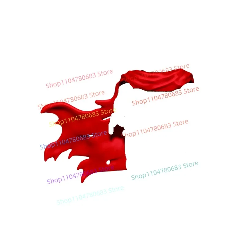 MOC Bouwstenen Mini Figuur Battle Damage Cape Cartoon Anime Accessoires Assemblagemodel Ornament Speelgoed Cadeau Collectie