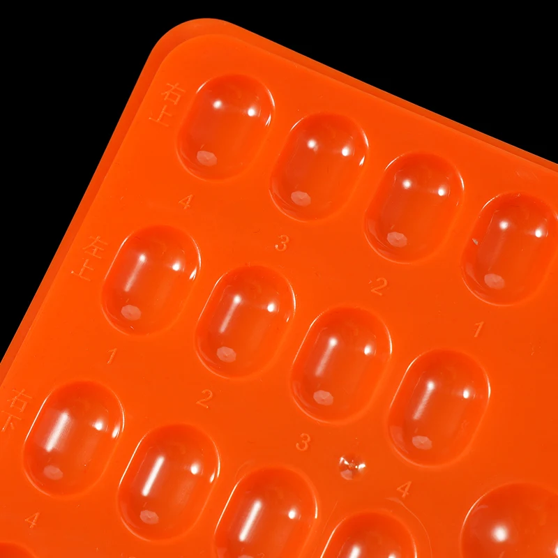 

1 шт. стоматологическая палитра с крышкой, палитра стоматологической смолы, коробка для затенения смолы для смешивания размещения смолы, 19 отверстий