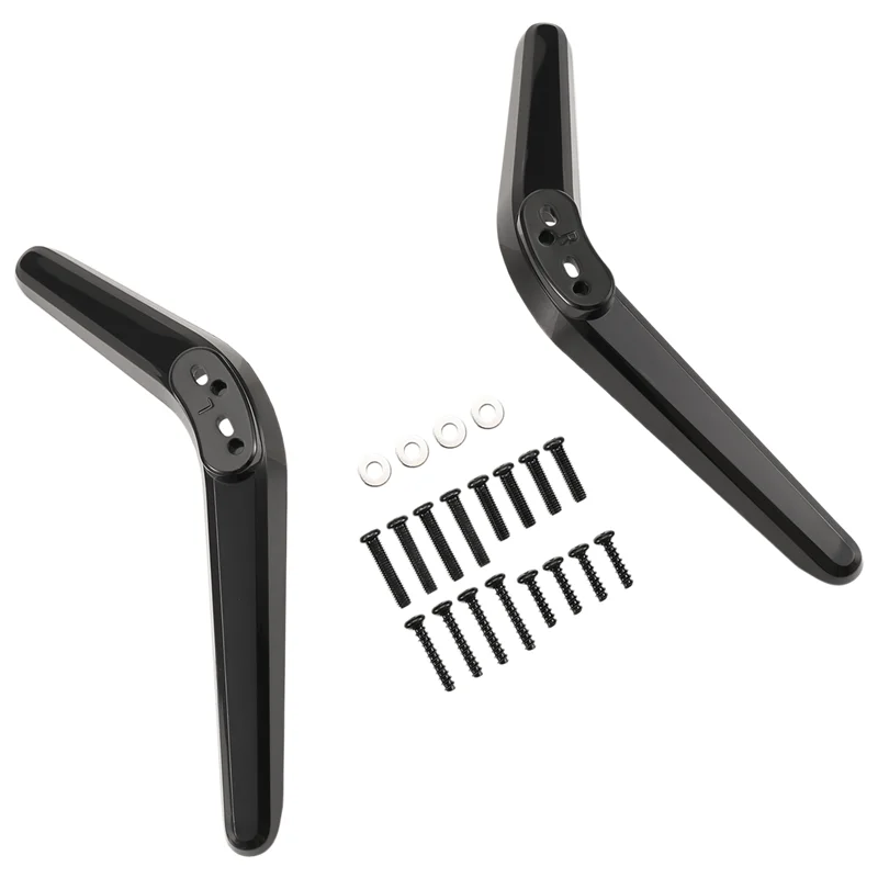 A11E-Universele TV-standaard, TV-standaard op tafelblad Vervanging, TV-basis Voetstuk Voeten TV-standaard Montagepoten 17 mm-20 mm