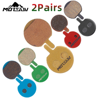 MOTSUV 2 Pairs MTB Bicycle Disc Brake Pads For TRINX M188 M208 M288 M308 M318  Resin/Sinter/Ceramic/Copper