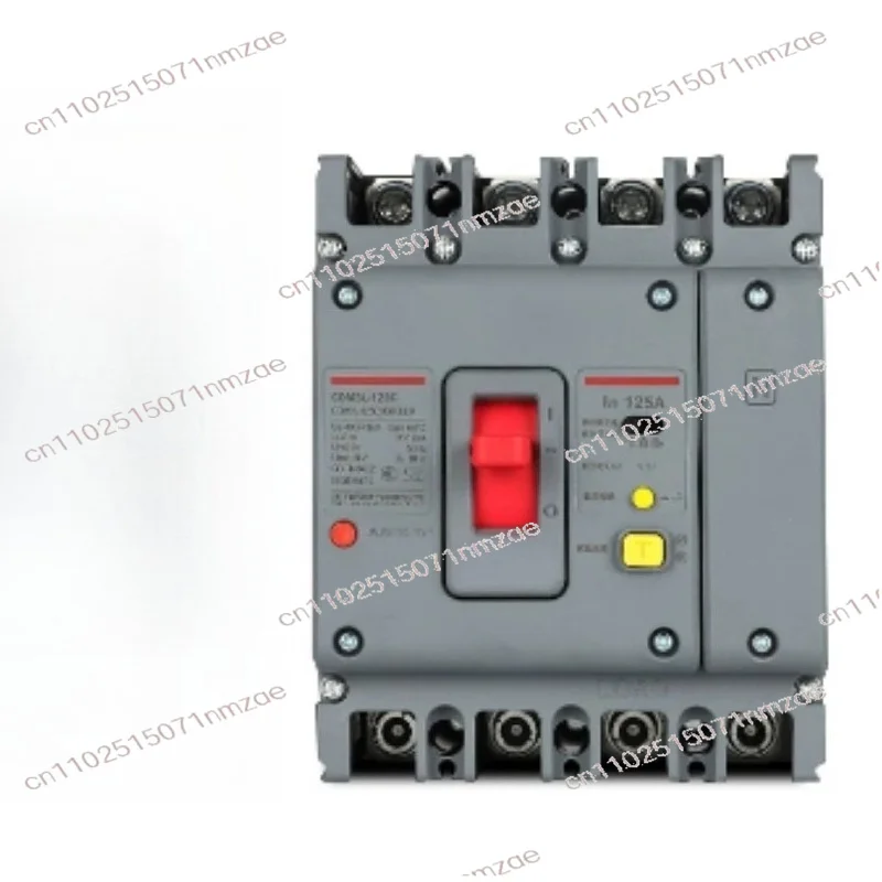 380v Four-wire 250A100A CDM3L Leakage Plastic Case Circuit Breaker 4p Leakage Protection Switch Three-phase
