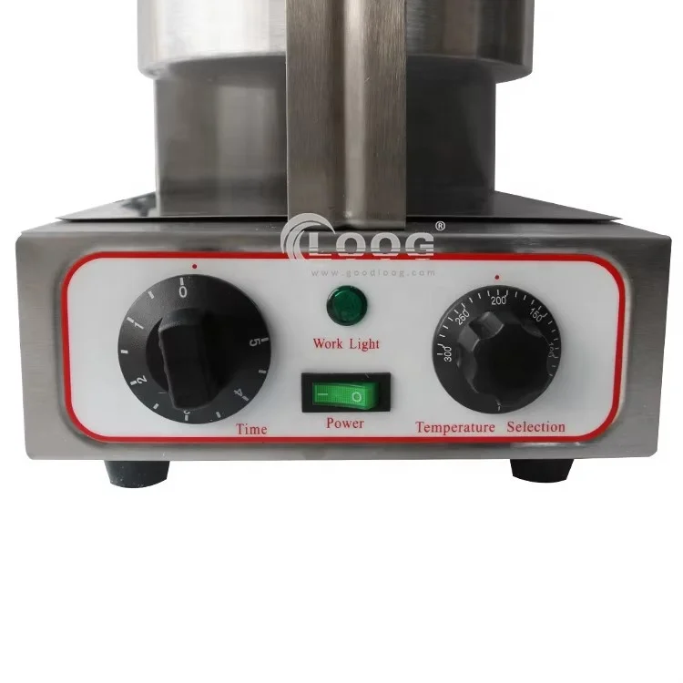 ماكينة صنع الويفر الاحترافية ماكينة صنع الوافل الكهربائية التجارية لاستخدام المطعم