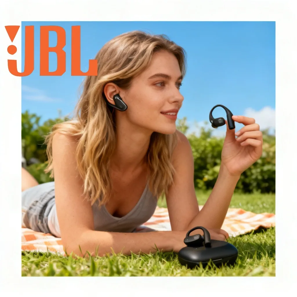 JBL Sense Lite Sound Circle Comfort Edition Open Over-Ear Wireless Bluetooth Headphones for Running, Sports & Workout