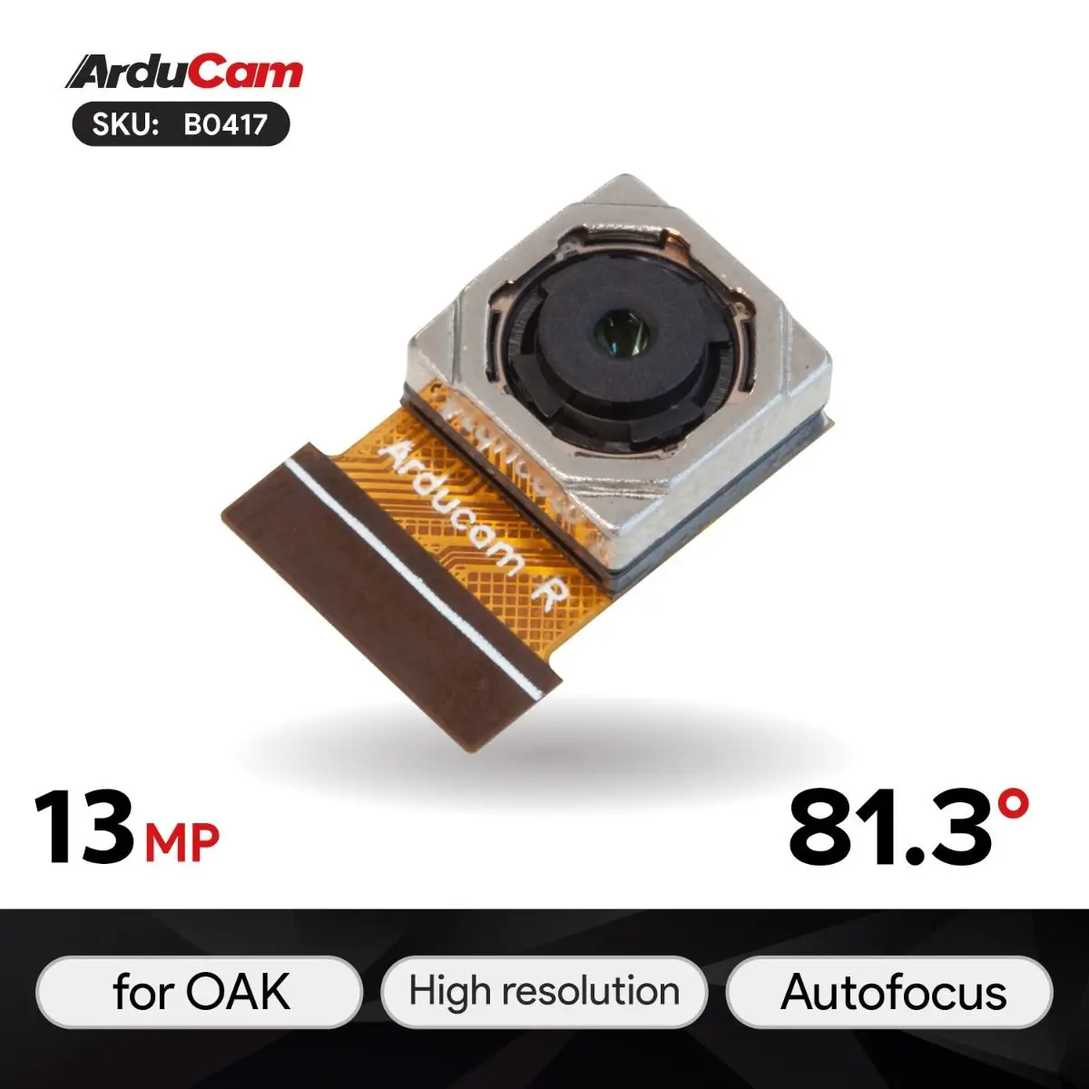 Arducam 13MP IMX214 Autofocus Camera Module for DepthAI OAK