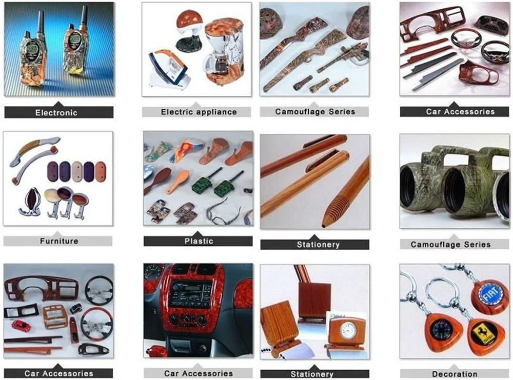 Pellicola per stampa a trasferimento d\'acqua idrografica lunga 2M/6M/10M Larghezza 50cm Pellicola per stampa Aqua WDF737