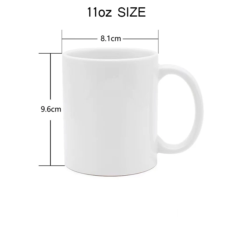 11oz Personalized Christmas Coffee Cup Add Your Name and Design Ideal Matching Family Christmas Gift Custom Name and Letter Mug