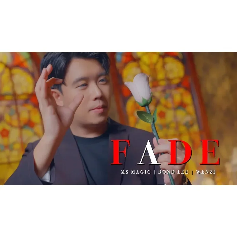 

FADE by Bond Lee Magic Tricks Gradual Color Changing Rose Red to White Magia Stage Parlor Illusions Gimmicks Mentalism Props