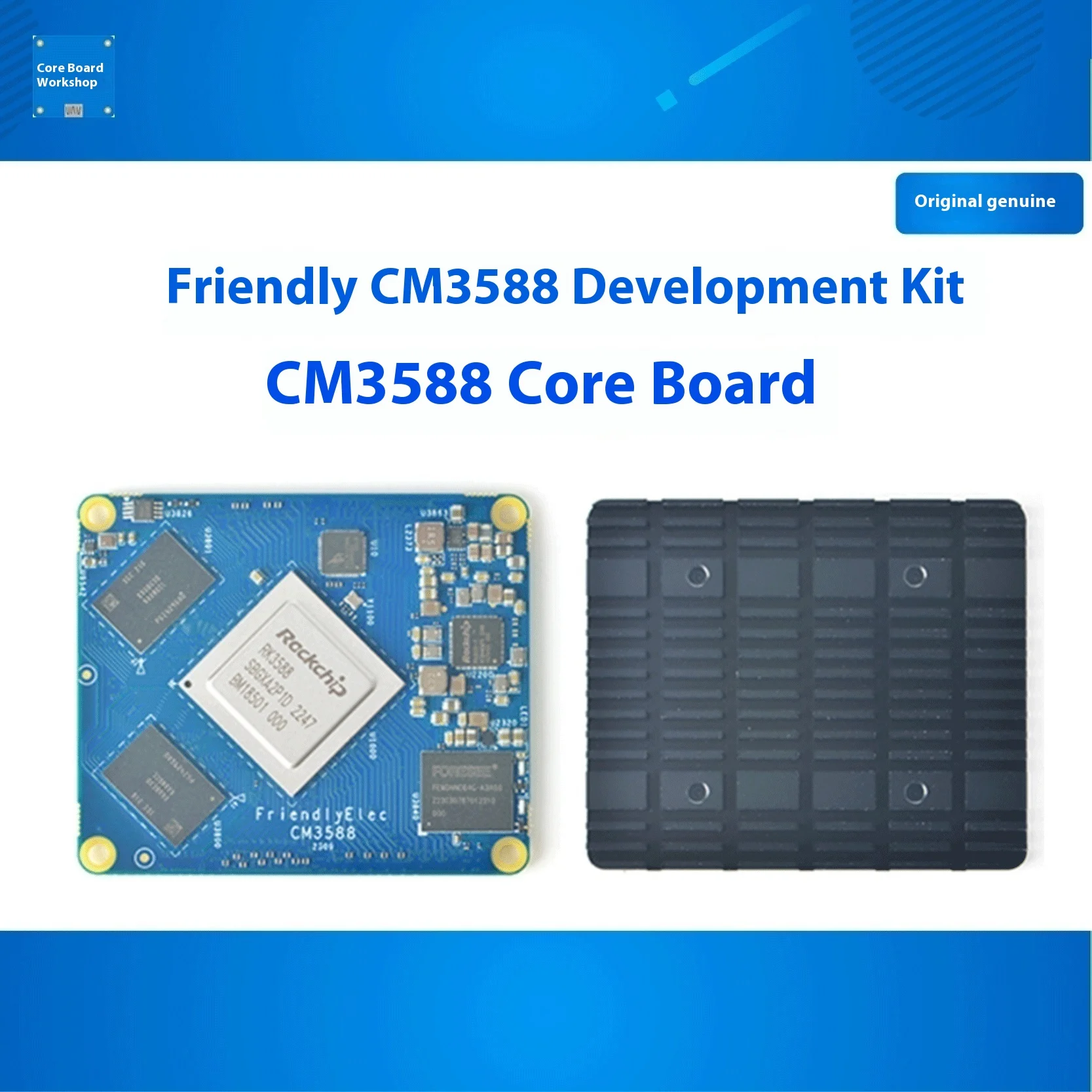 

FriendlyELEC CM3588 Core Board Kit 2.5G Rockchip RK3588 CPU Development Board 4xPCIe3.0 4K/8K CM3588 NAS SDK Kit 4 NVMe HDMI IN