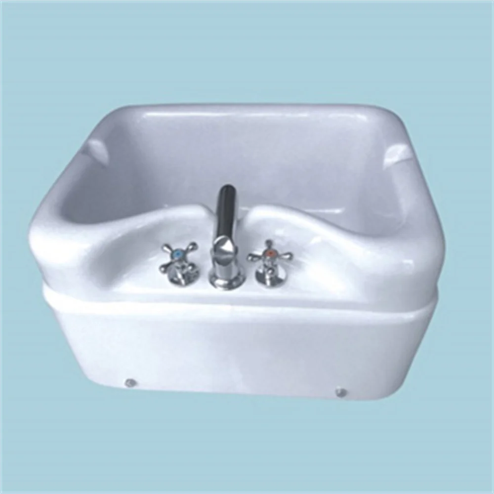Portable Salon Massage Foot Sink Foot Spa Wash Pedicure Basin  Acrylic Custom Massage foot basin
