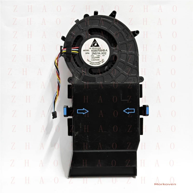 L+ cpu cooling fan cooler for DELL Optiplex 3040 3046 3060 3070 5040 7040M 02N51K