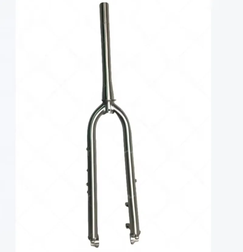 

Titanium 700C Road Bicycle Fork Rigid Front Fork For Disc Caliper Brake Compatible Bike Cycling Parts Accessories