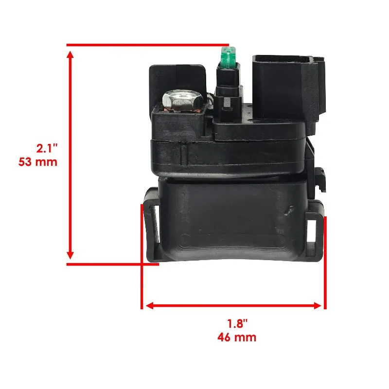 Starter Solenoid Relay Compatible with Lt-A450X Lta450X Kingquad 450 Axi 2007-2010 LT-A450XZ Kingquad 450 AXi SE 08-2009