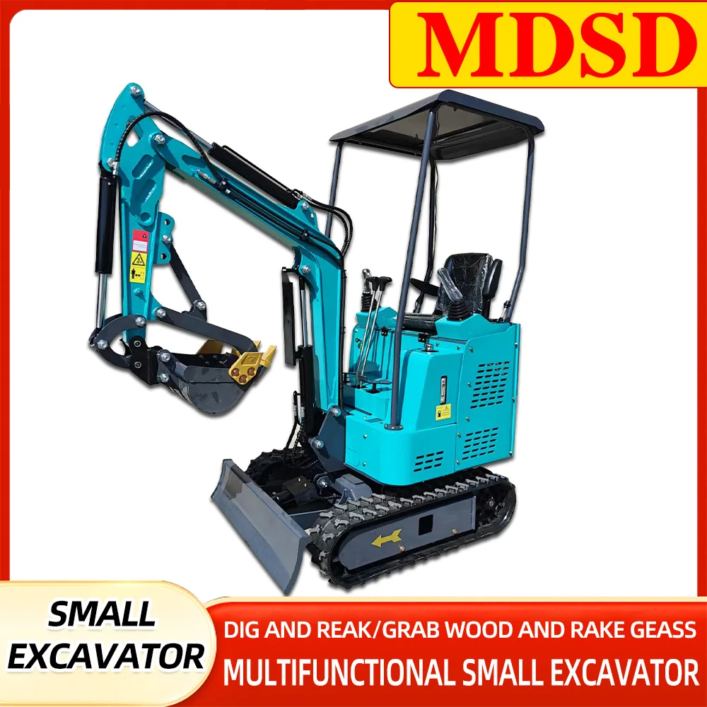 الجملة 0.8-2 طن حفارات صغيرة تسليم سريع آلة حفار صغيرة متعددة الوظائف محرك EPA حفارة صغيرة شحن مجاني