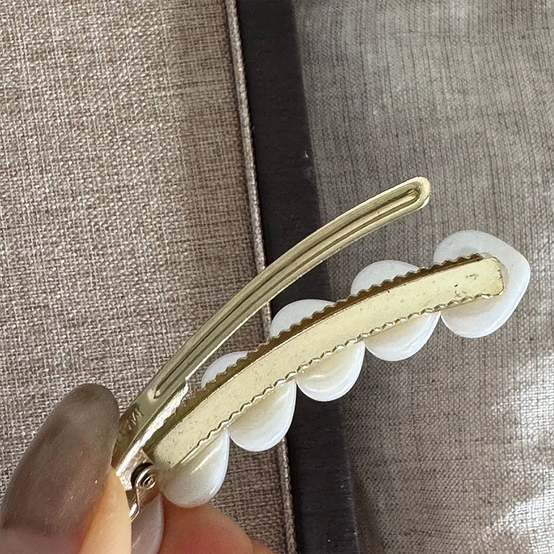 1 пара милых зажимов в виде утконоса, красное сердце, изогнутая заколка, 1 шт., для боковой челки, нежная фиксация, офисный свадебный подарок