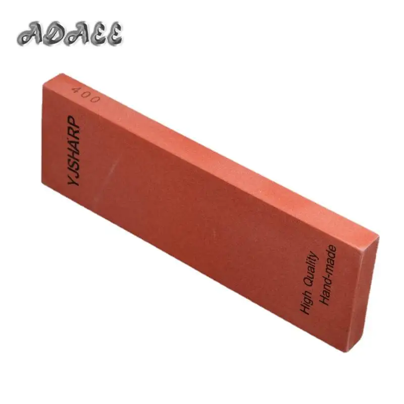 Adaee 400 Grit Corundum Brown Whetstone For Knife Sharpening