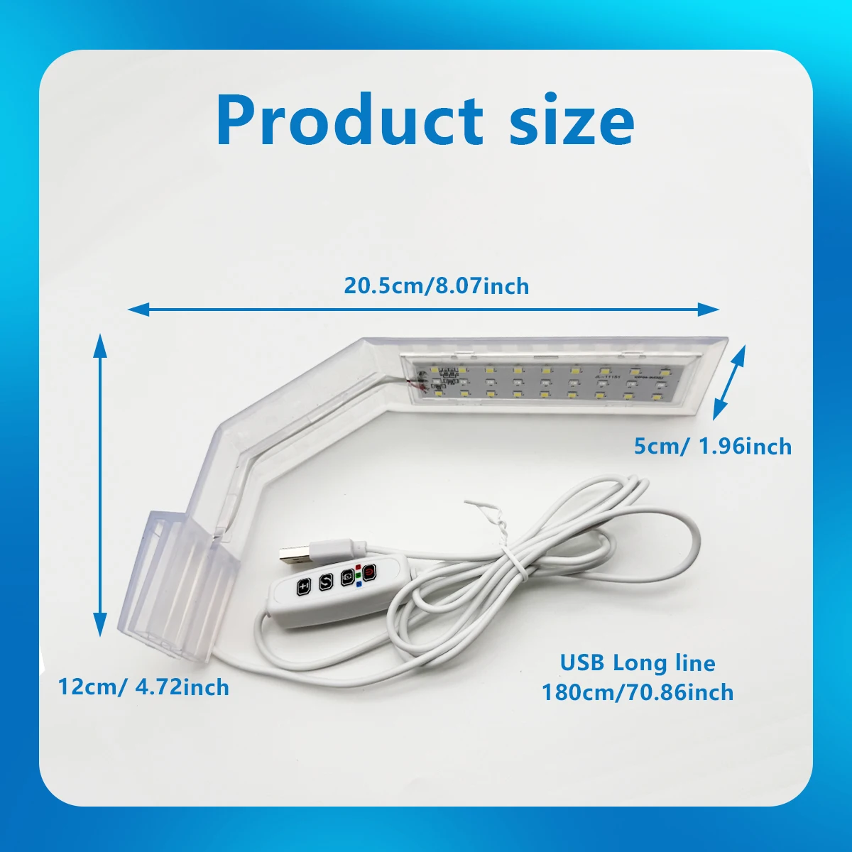 Super Slim LED Aquarium Light  - Aquarium Plant Ornament recension och pris