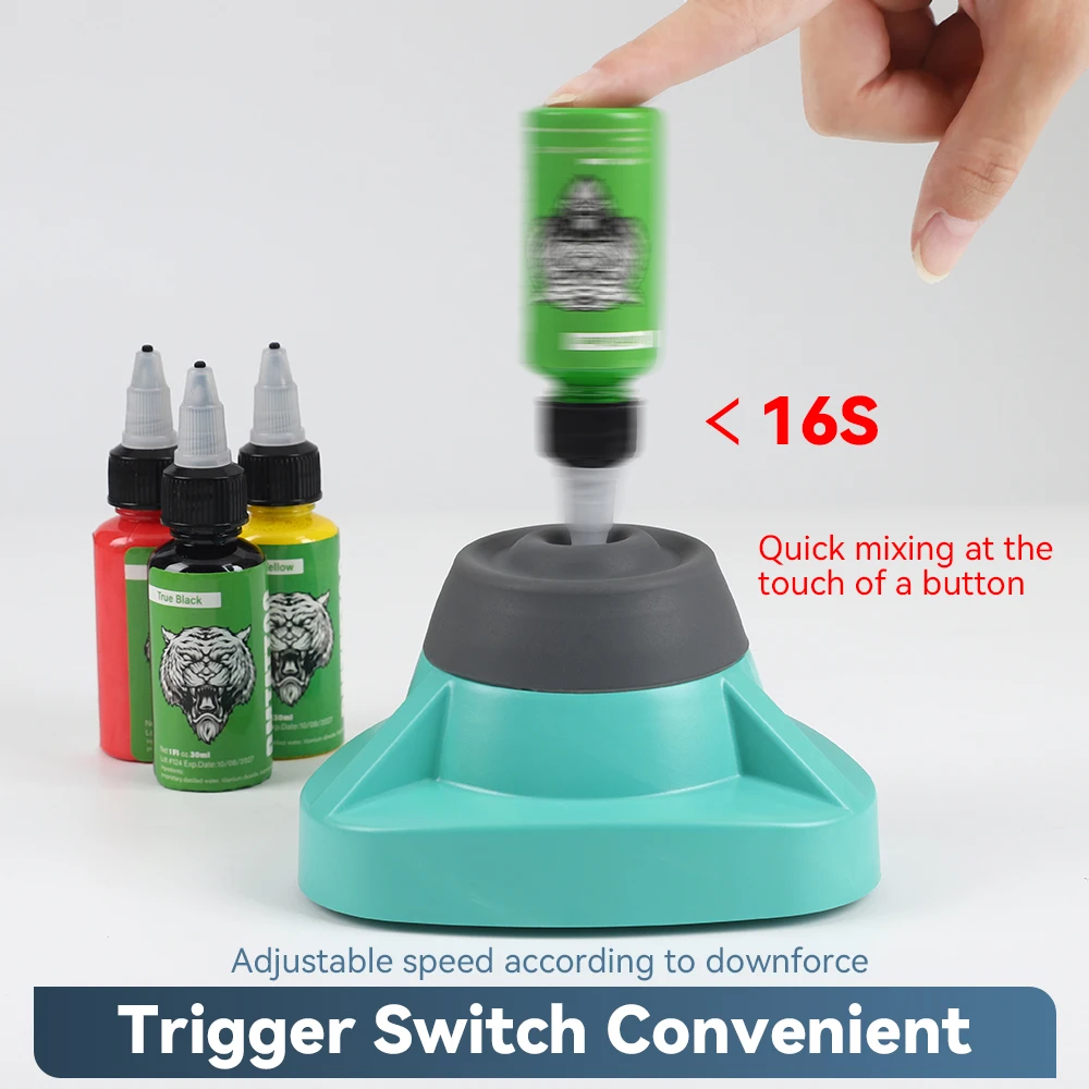 US/EU Plug Mini Vortex Shaker Tattoo Ink Mixer 10000RPM  Nails Polish Glue Shaking Machine Tattoo Pigment Ink Stirrer