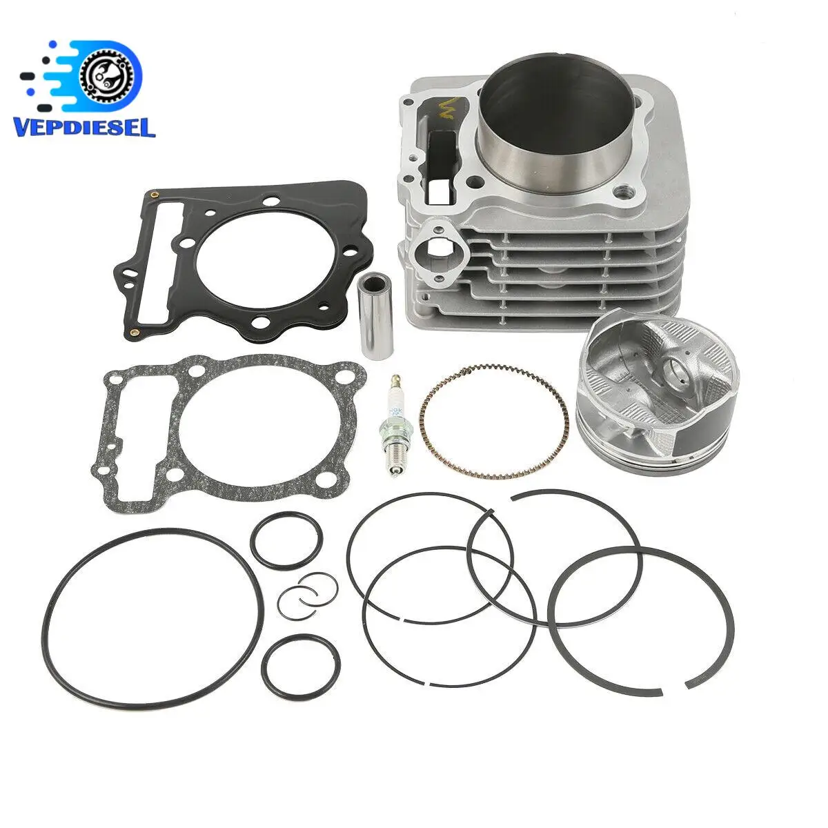 

12100-Hn1-A70 Cylinder Piston Rings Gasket Kit 12191-Kcy-672 13011-Kcy-670 For Honda Xr400r Sportrax 400 Trx400ex 2x4 Car Parts