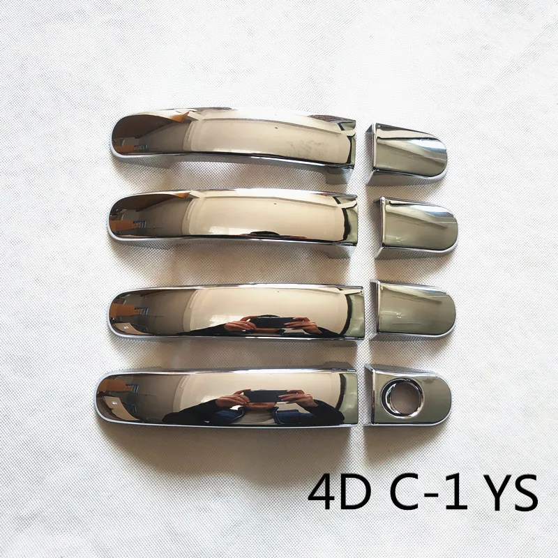 For Ford Focus 2 II 3 III RS ST MK2 MK3 Accessories hatchback Sedan 2010 2012 2014 2015  Door Handle Cover Trim Plastic Chrome view 5