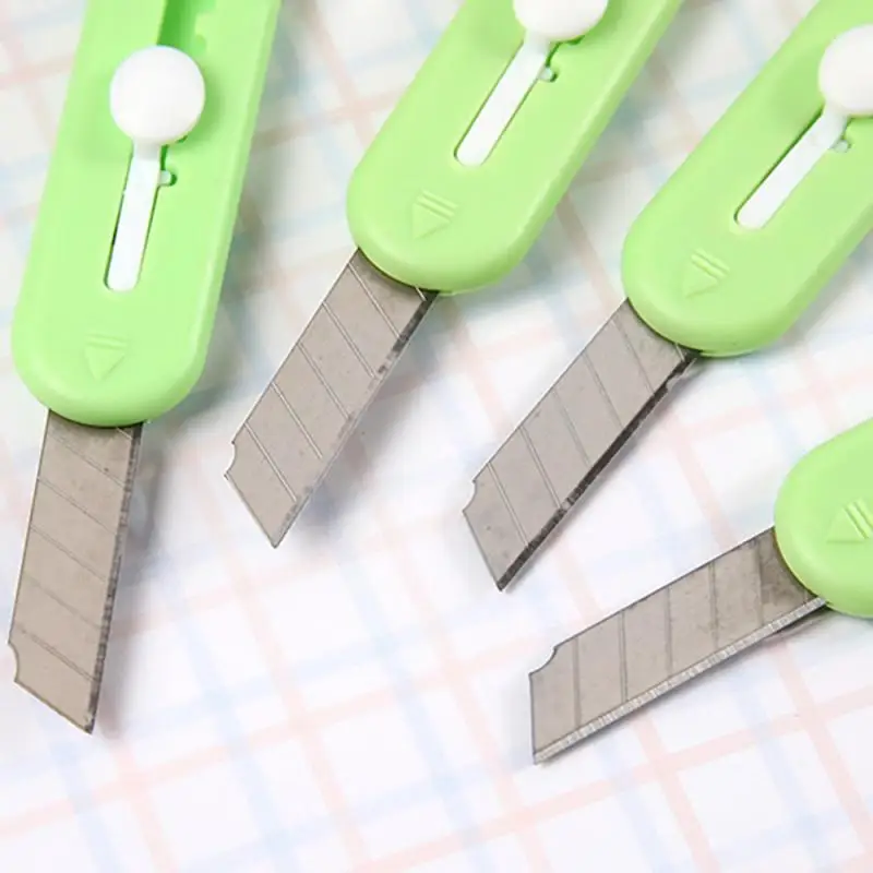 Portable Kawaii Mini Pocket Art Utility Knife Express Box Knife Paper Cutter Craft Wrapping Unpacking Express Paper cutting