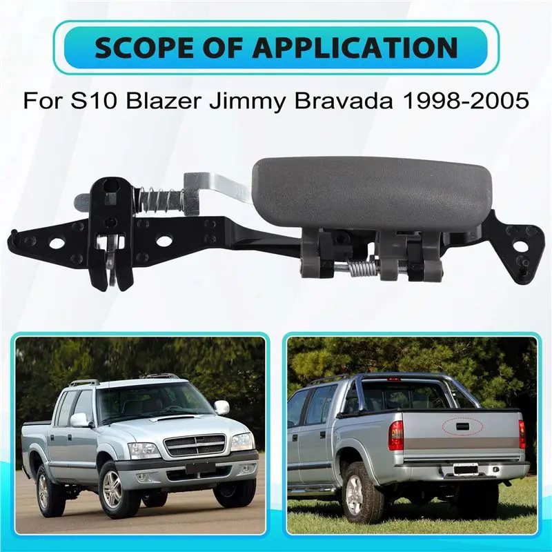 3X Car Glove Box Latch Lock Handle 15727767 For Chevy S10 Blazer Jimmy Bravada 1998-2005