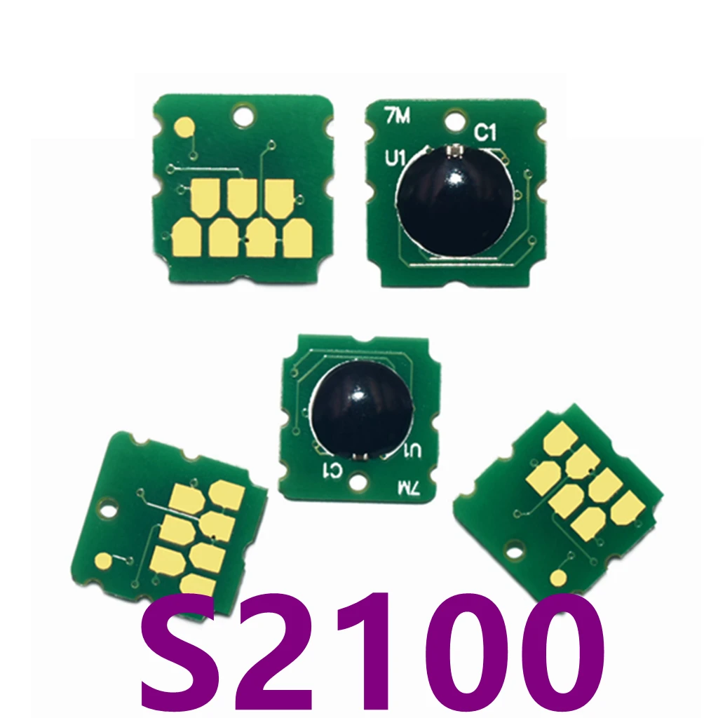 

5PCS Replacement S2100 Maintenance Tank Chip For Epson SC-F500 F530 F560 F570 T3180X