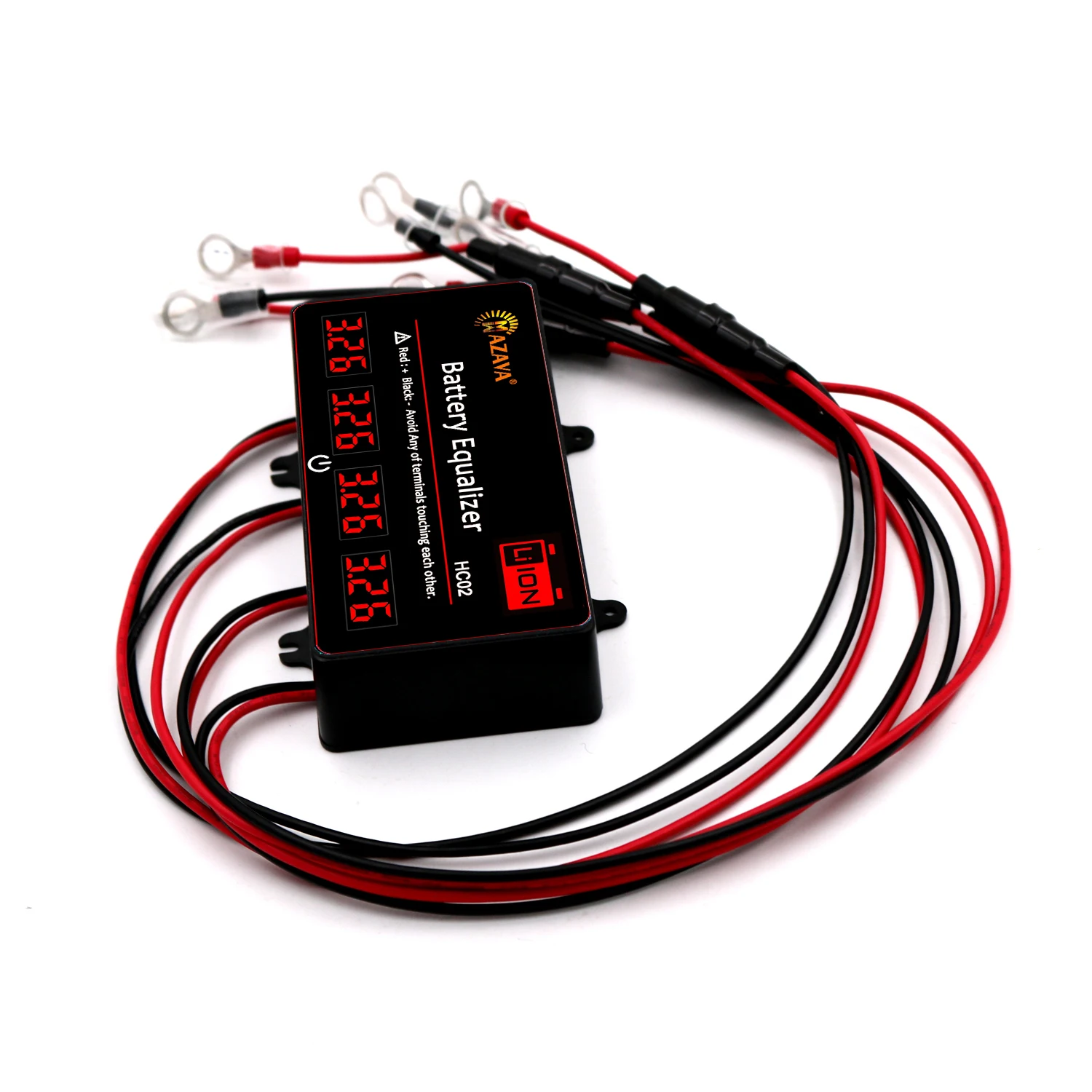 MAZAVA HC02 4S 4 X 3.2V Battery Equalizer Active Balancer 3.2V 12.8V 14.4V Lifepo4 Pack Lithium iron phosphate BMS Charge