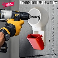 New Rotary Nozzle Drill Dust Collector Box,Household Bit Dustproof Ash Bowl Guide,Container,Electric Drill Drilling Dust Cover