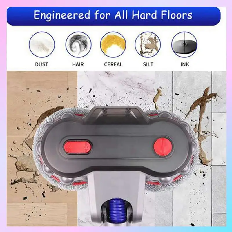 

ABRG-электрическая насадка для швабры Fordyson V6 DC58 DC59 DC62 DC72 DC74, насадка для электрической швабры для пылесоса