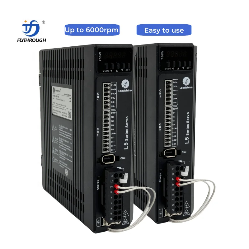 Hot Sale Leadshine 750W CNC Se - đánh giá và giá Servo Driver 750W Ac Servo Motor