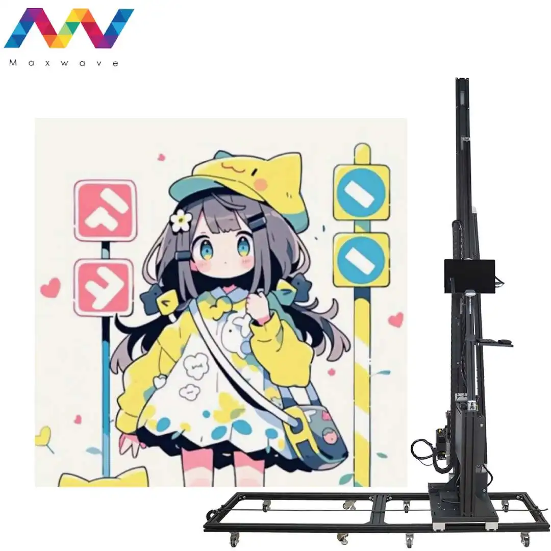 Планшетный принтер Maxwave UV LED, 7 цветов |   Система 2-в-1 промышленного класса |   CMYKW+LM+LC для яркого выхода |   Печать на дереве/Кирпич/