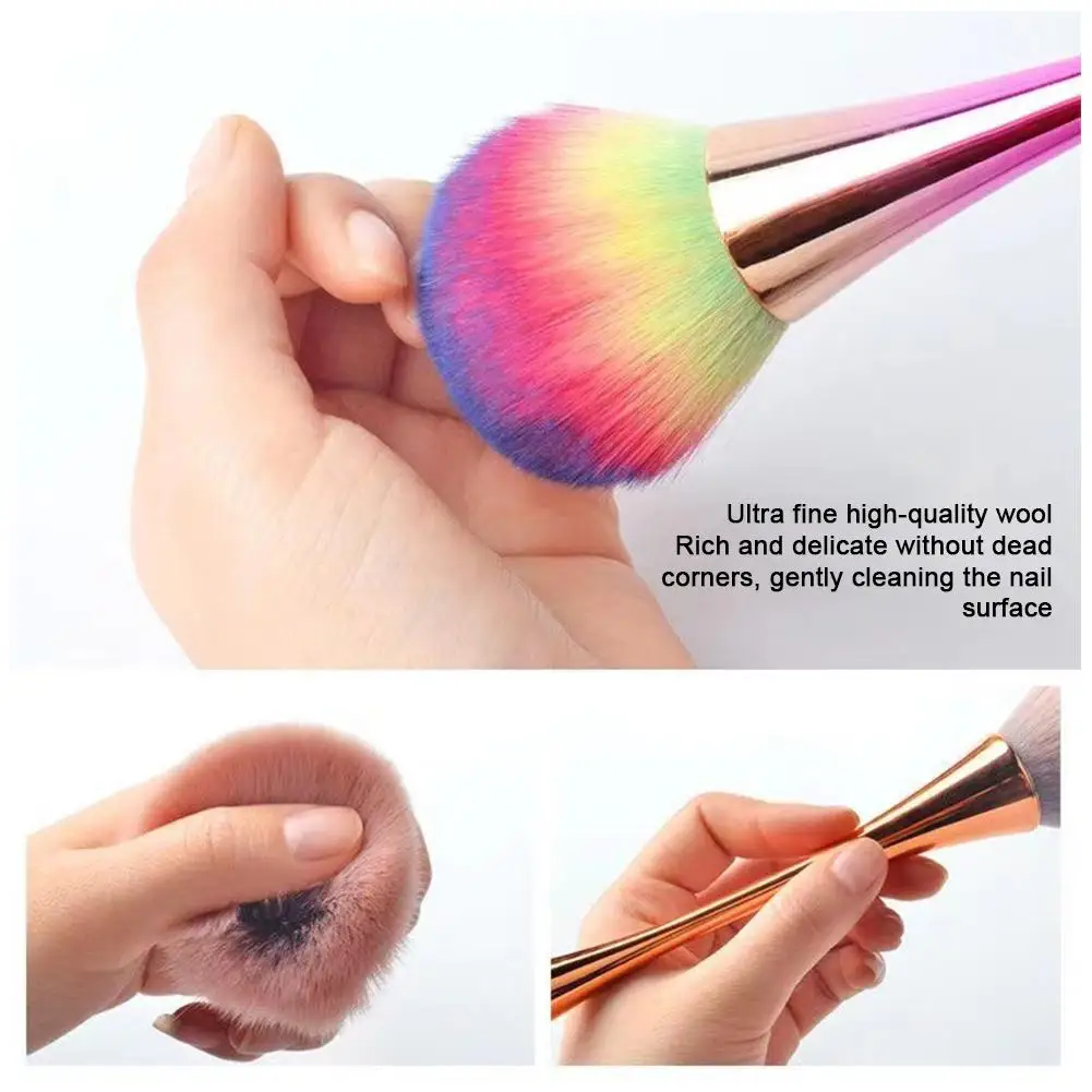 Small Waist Single Soft Makeup Brush Rose Gold Blush Brush Internet Celebrity Beauty Tools Powder Brush Big Powder Blush Brush