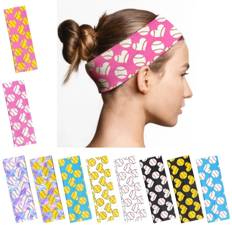 2024 New Women Workout Headbands Men Sports Headbands Stretchy Headband Moisture Wicking Sweat Band for Running Cycling Climbing