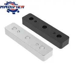 Liga de alumínio Spacer Block para Impressora 3D, Openbuilds OX CNC Machine Part, V Slot, Pate Top