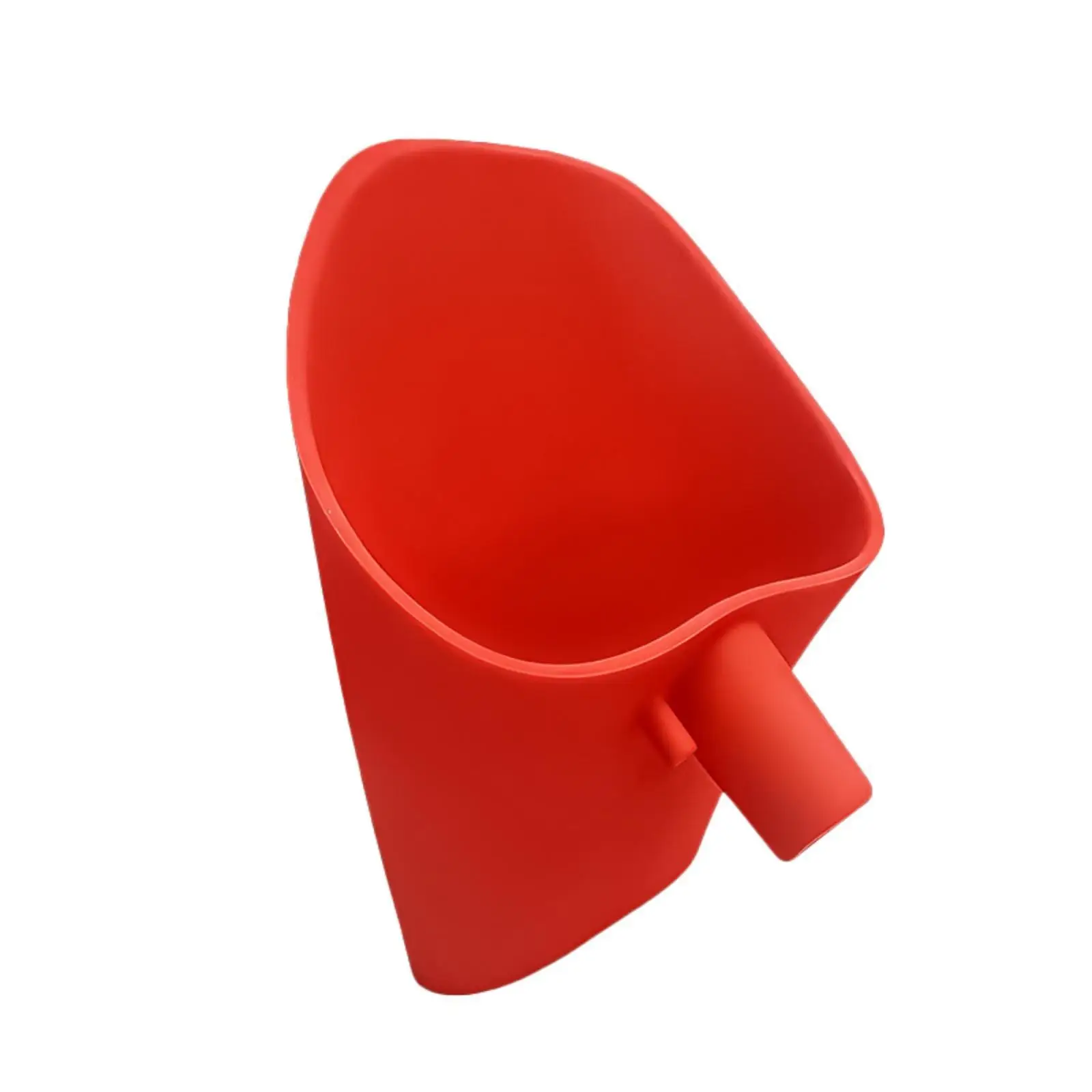 Wide Mouth Silicone Funnel for Stand Mixer Attachment Powder Addition Tool Dishwasher Safe Baking Supply