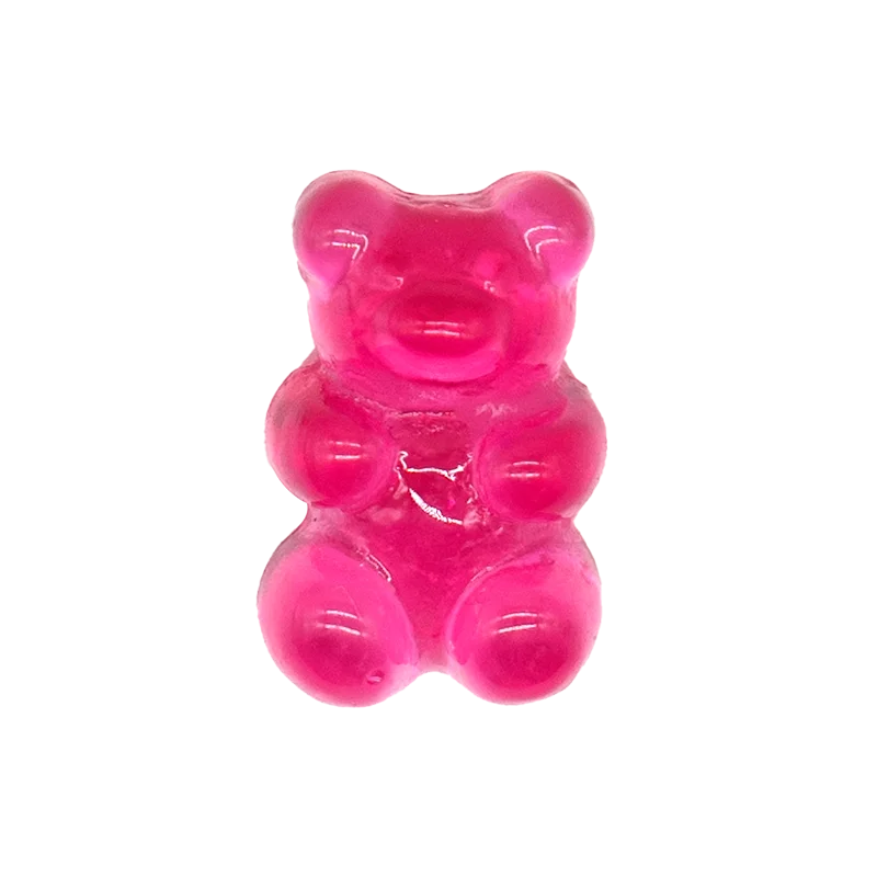 1-10pcs Acrylic Colourful Bears Shoe Charms for Women Girls Pink Bear Shoe Decorations Pins Sandal Accessories Clog Buckles Gift