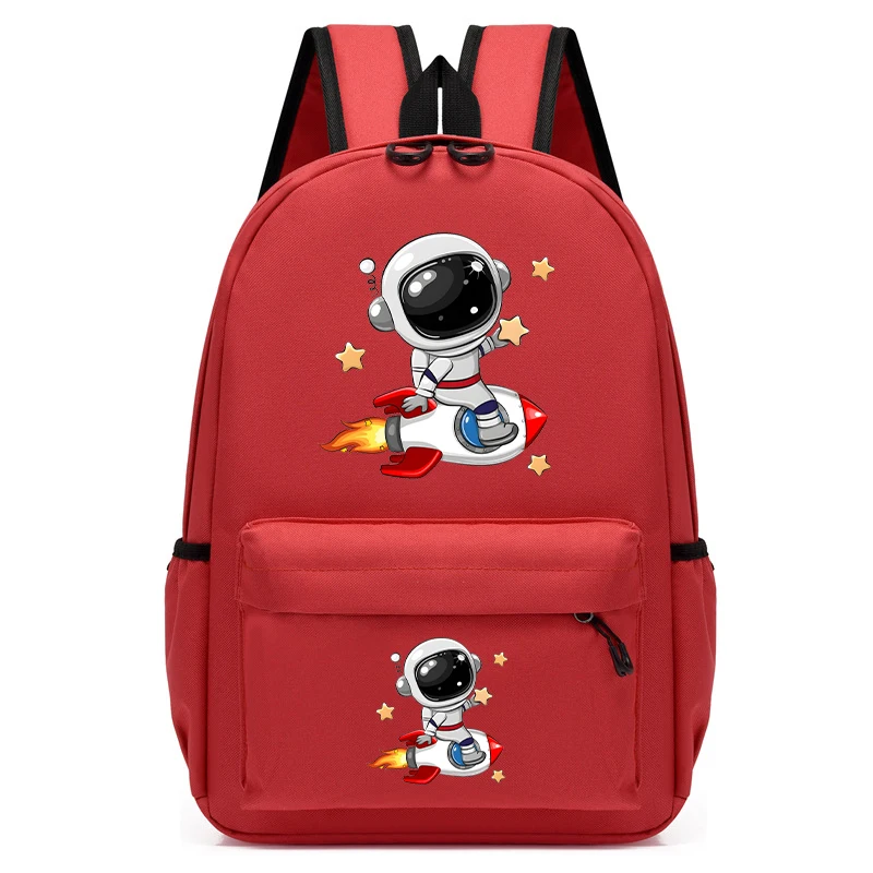 Sac à Dos Mignon avec Imprimé Astronome de Dessin Animé pour Enfant, Cartable de Rentrée Sвpour Fille et Garçon, pour Étudiant de la Maternelle