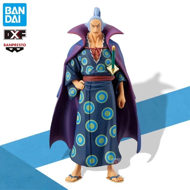 Bandai Genuine DXF Anime One Piece Wano Country Grand Line Men Extra Denjiro Action Figure Collection Model Hobby Toys Kids Gift