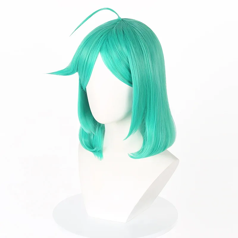 อยากเป็นสาวน้อยเวทมนตร์ วิกผมคอสเพลย์น้องสาว สีเขียว อนิเมะ นีโม่