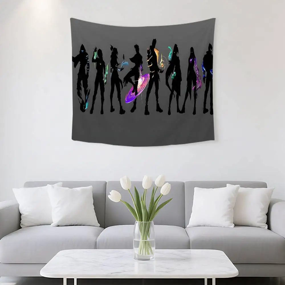 V-Valorant Game Tapestry Customizable Tapestries Of Various Styles,wall Hangings, Celebrity Photo Printing,wall Hangings