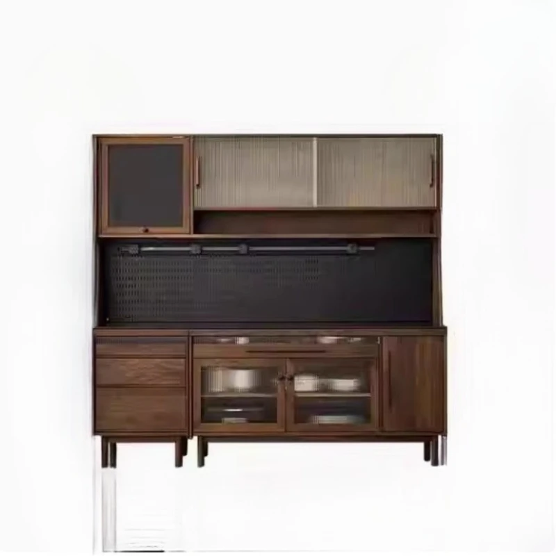 

Black walnut, side cabinet, retro, modern, simple, living room, tea