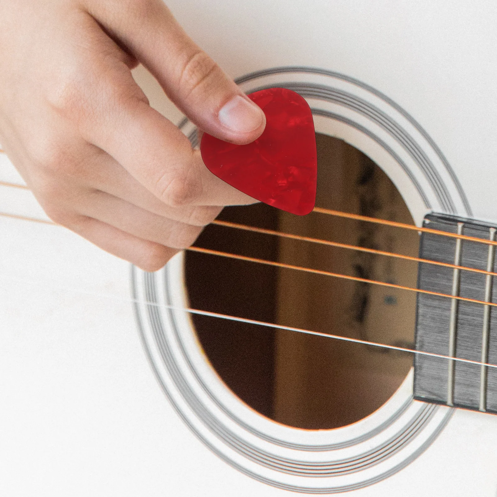 

1 Set Guitar Capo Pick Combo Durable Multi-Function Capo For Acoustic Electric Guitar Sandhi Clip Tuning Accessory Instrument