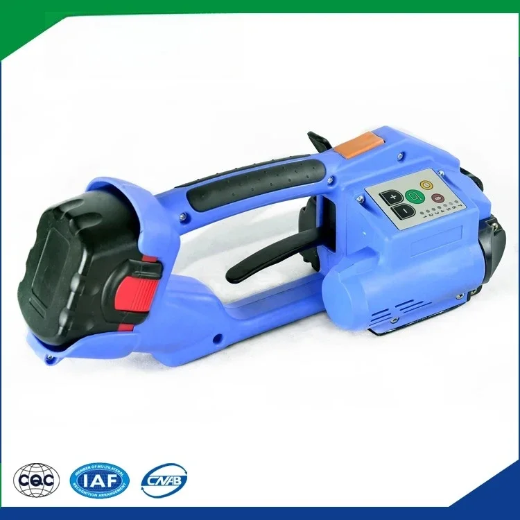 China Supplier Small Electric Baler Compact PP Poly Strap Strapping Packing Machine for Packaging