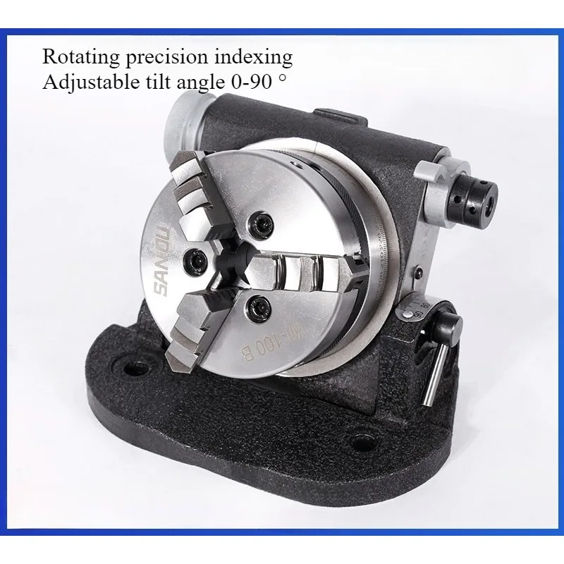 

Small and Micro Vertical and Horizontal Universal Indexing Head Simple Disc Oblique Indexing Device Drilling Machine Fast Chuck