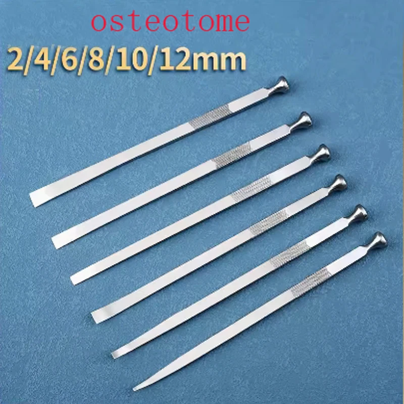 Orthopedic surgical instruments, hospital nasal bone knife, stainless steel nasal comprehensive plastic surgery, bone chisel, fl