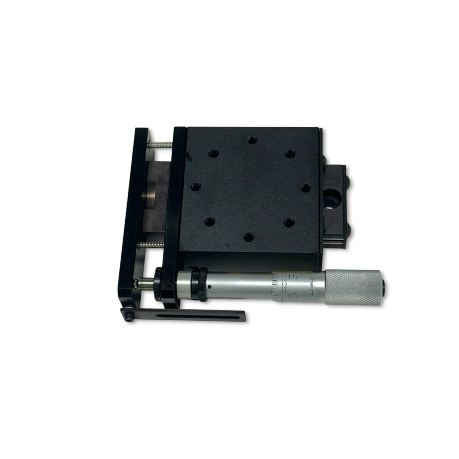 

Стандартная линейная позиционирующая платформа с микрометром Starrett для промышленной точной позиционировки и линейной регулировки